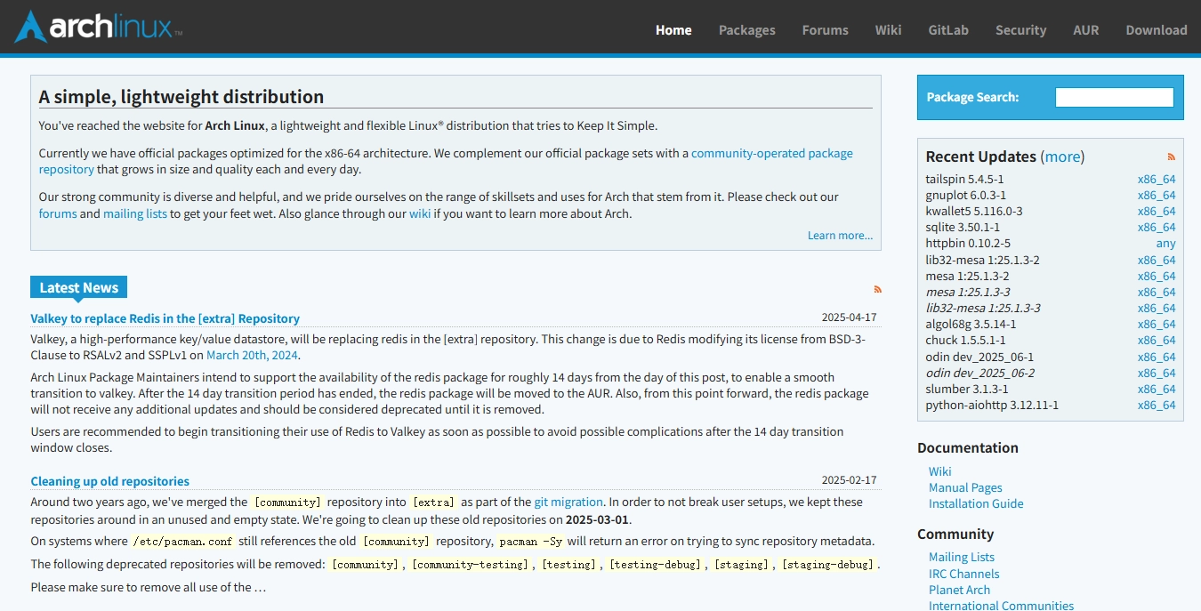 最完整的Linux文档——archwiki-PKQ's BLOG